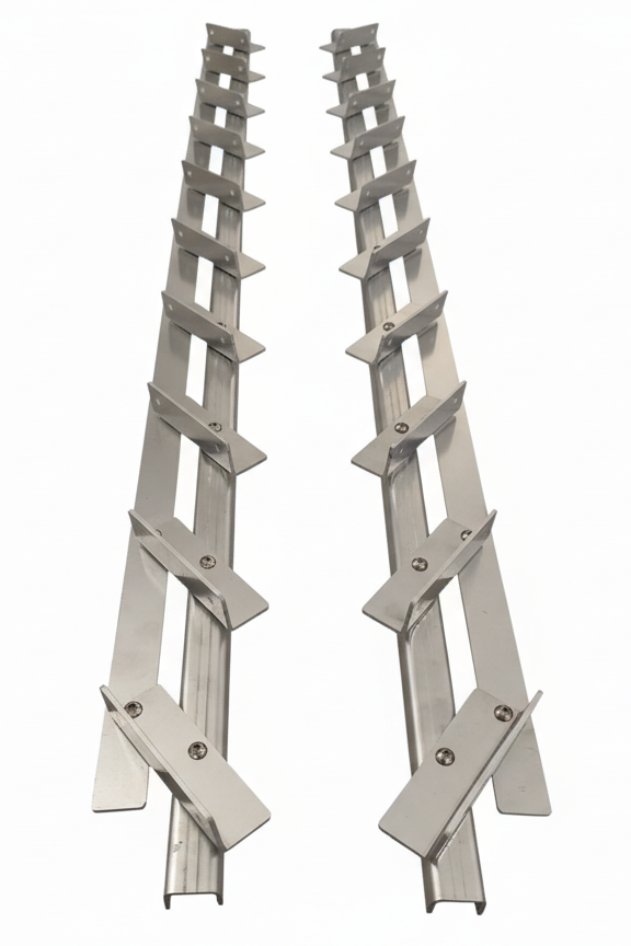 Set glisiere aluminiu One Flip Clasic 2,50 ml - inchidere tip sindrila